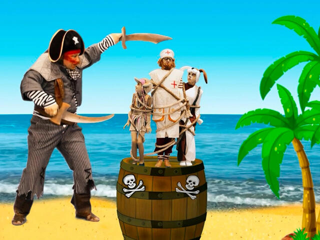 Изображение для афиши Шоу-группа «Киндер сюрприз» «Айболит против Бармалея»